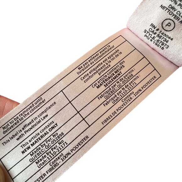 Avec Les Filles Hooded Puffer Coat Jacket Orange Size Large - Picture 9 of 11